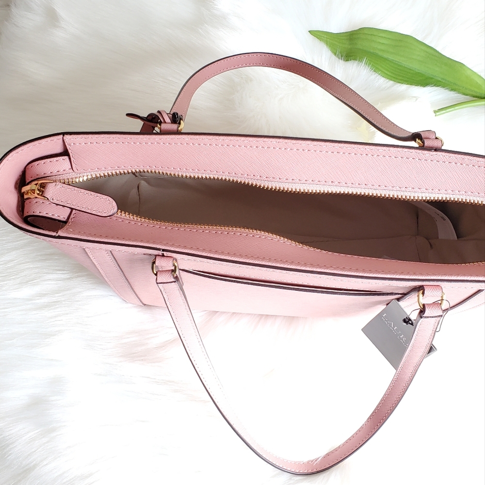 🎁Lauren Ralph Lauren Top Zip Tote - Picture 11 of 16